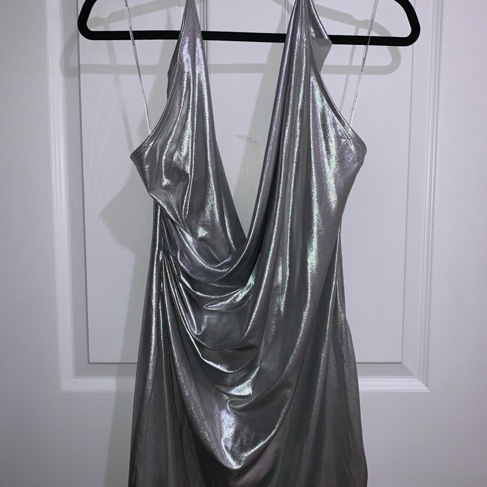 Silver dress